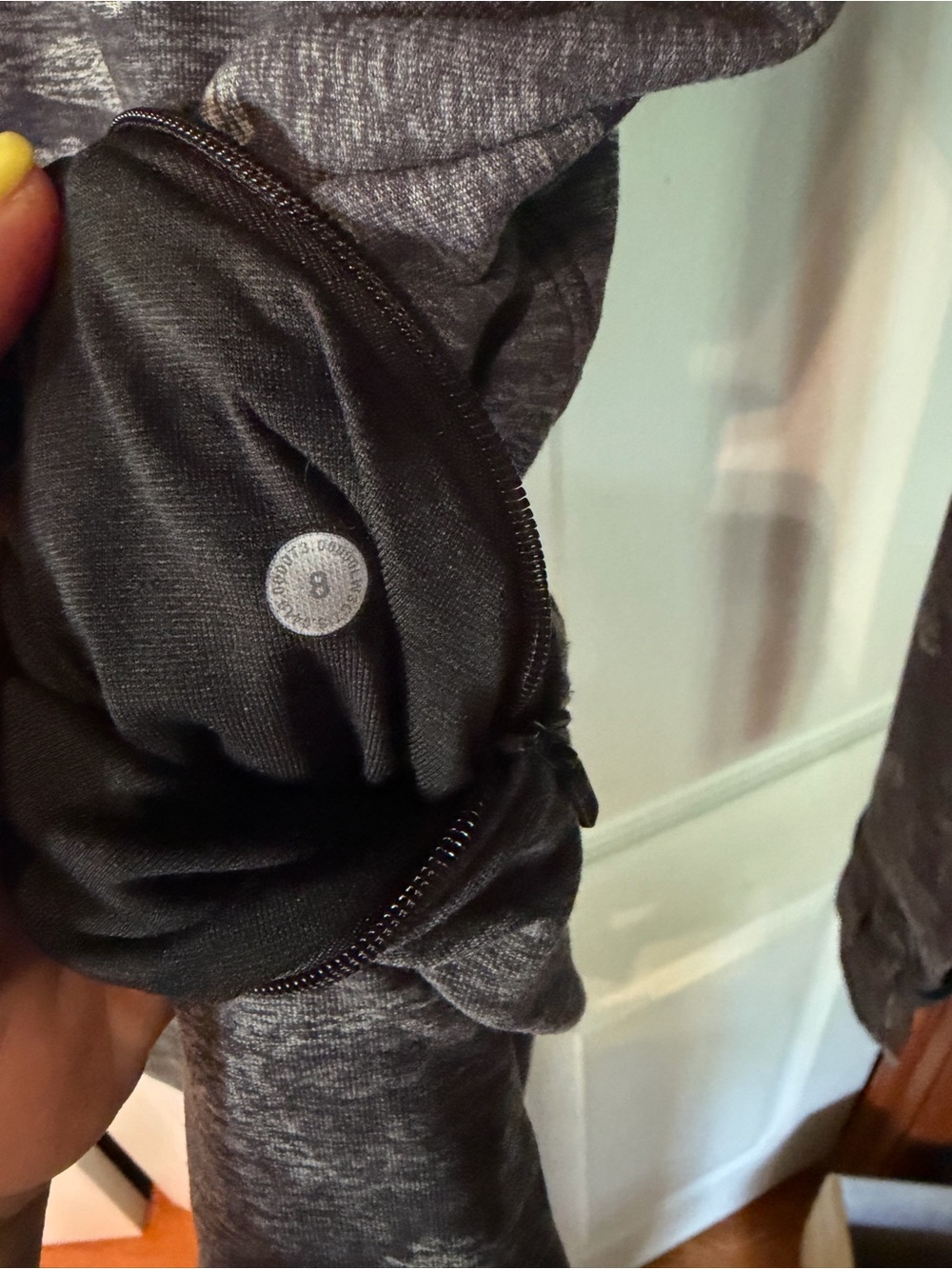 Lululemon Warm Stabilizer 1/4 Zip Hoodie - Size 8 - Picture 6 of 8